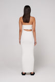 Izara Shaye Midi Dress - White